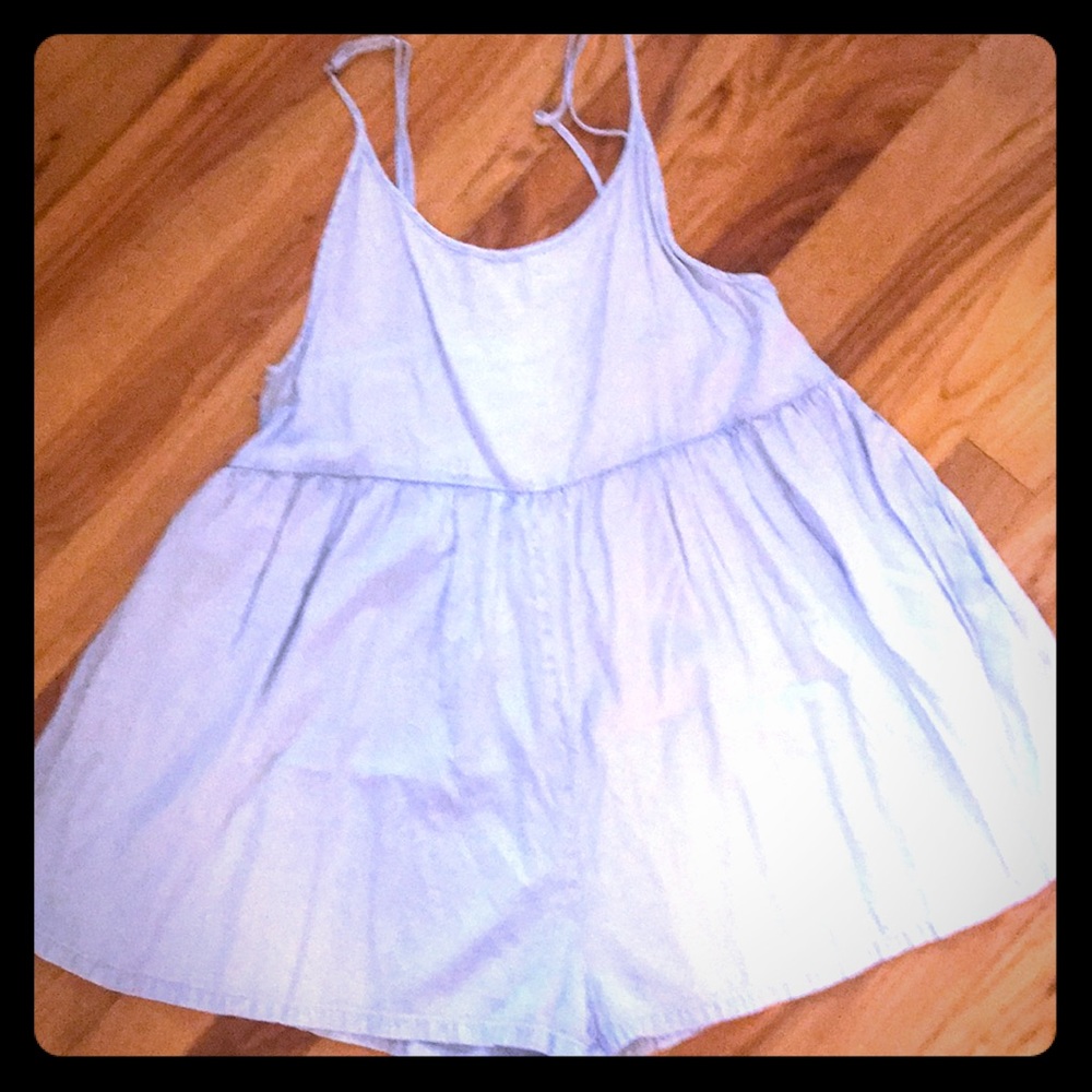 Billabong size PS light denim romper